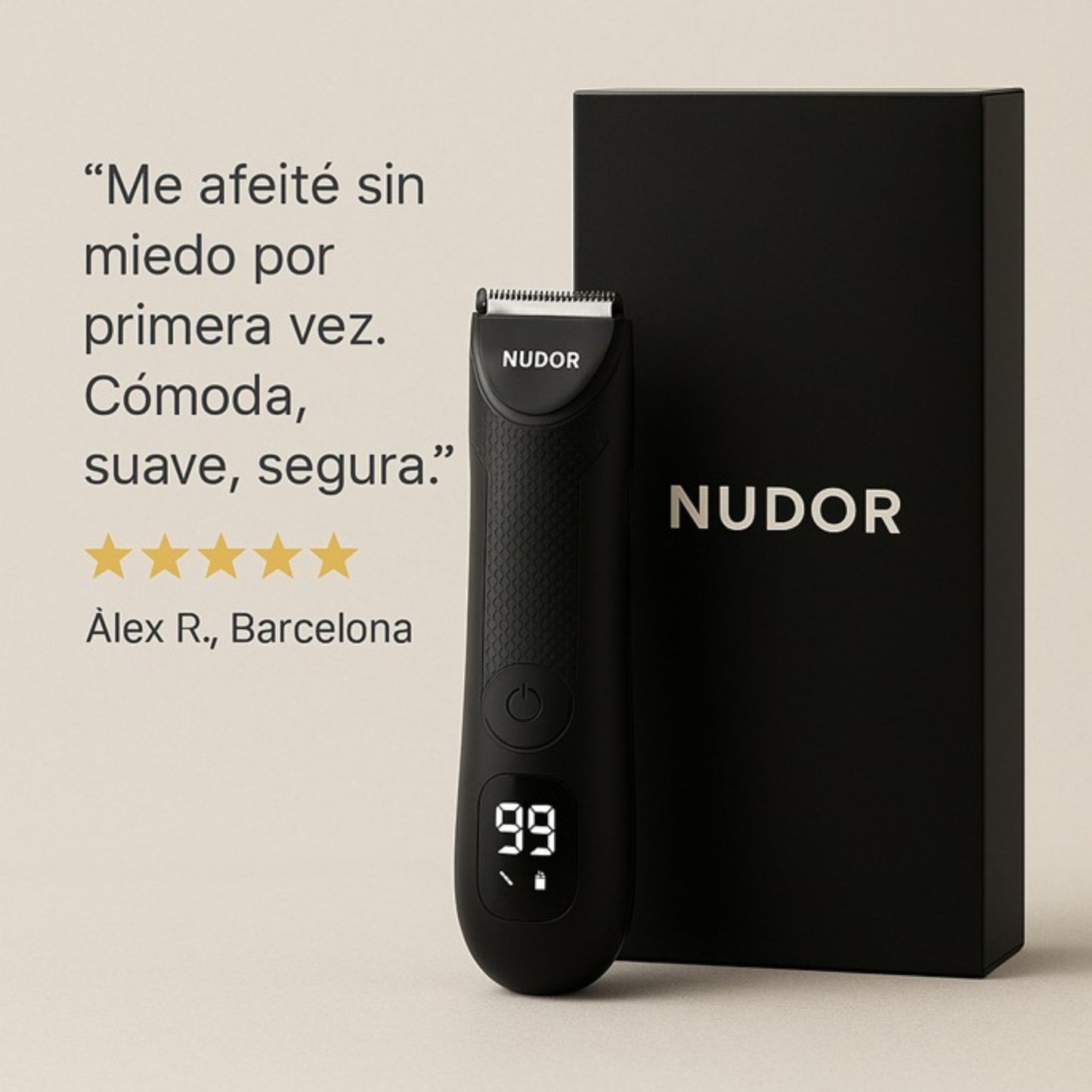 NUDOR™ – Recortadora íntima