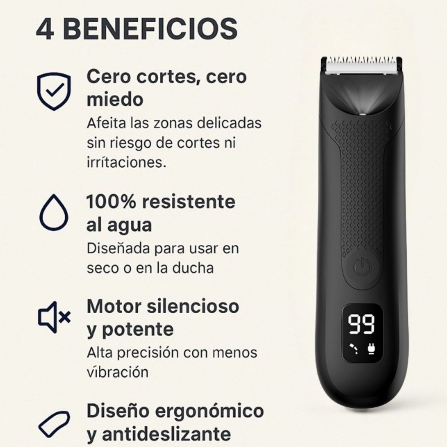 NUDOR™ – Recortadora íntima