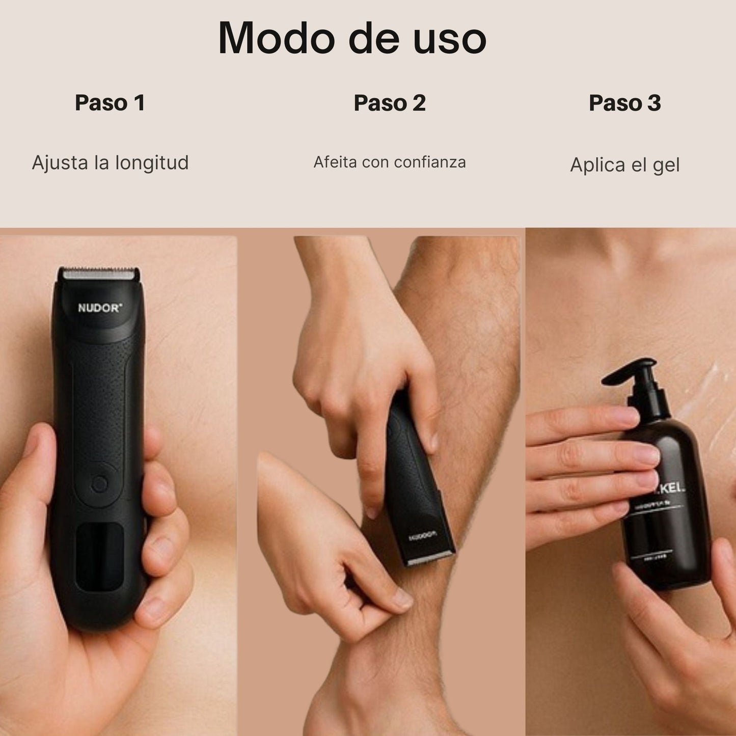 NUDOR™ – Recortadora íntima